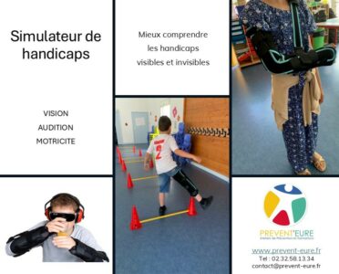 simulateur de handicaps enfants adolescents