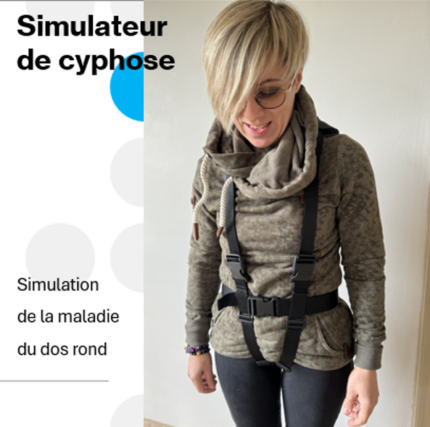 simulateur de cyphose maladie du dos rond prevent'eure