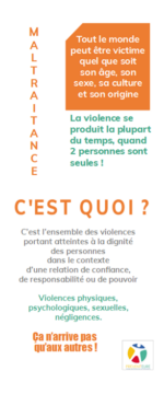 brochure maltraitance
