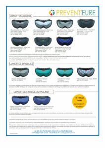 LUNETTES de simulation ALCOOL, DROGUES, FATIGUE AU VOLANT... – Image 6